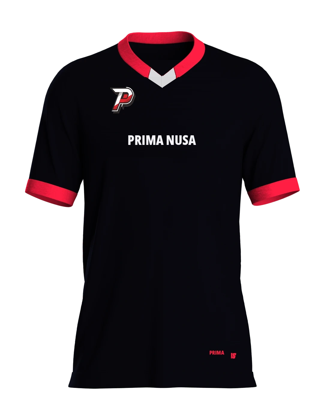 Kerah Model 10 V-Neck Variasi Segitiga Prima Nusa Sport