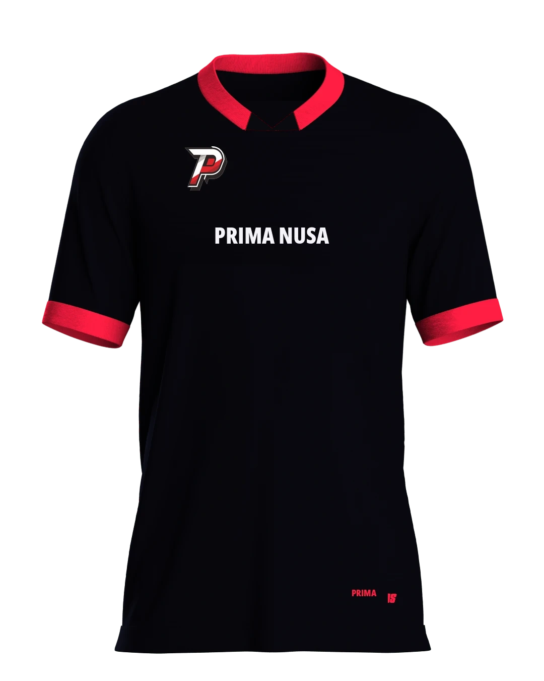 Kerah Model 11 V-Neck Belah Trapesium Prima Nusa Sport