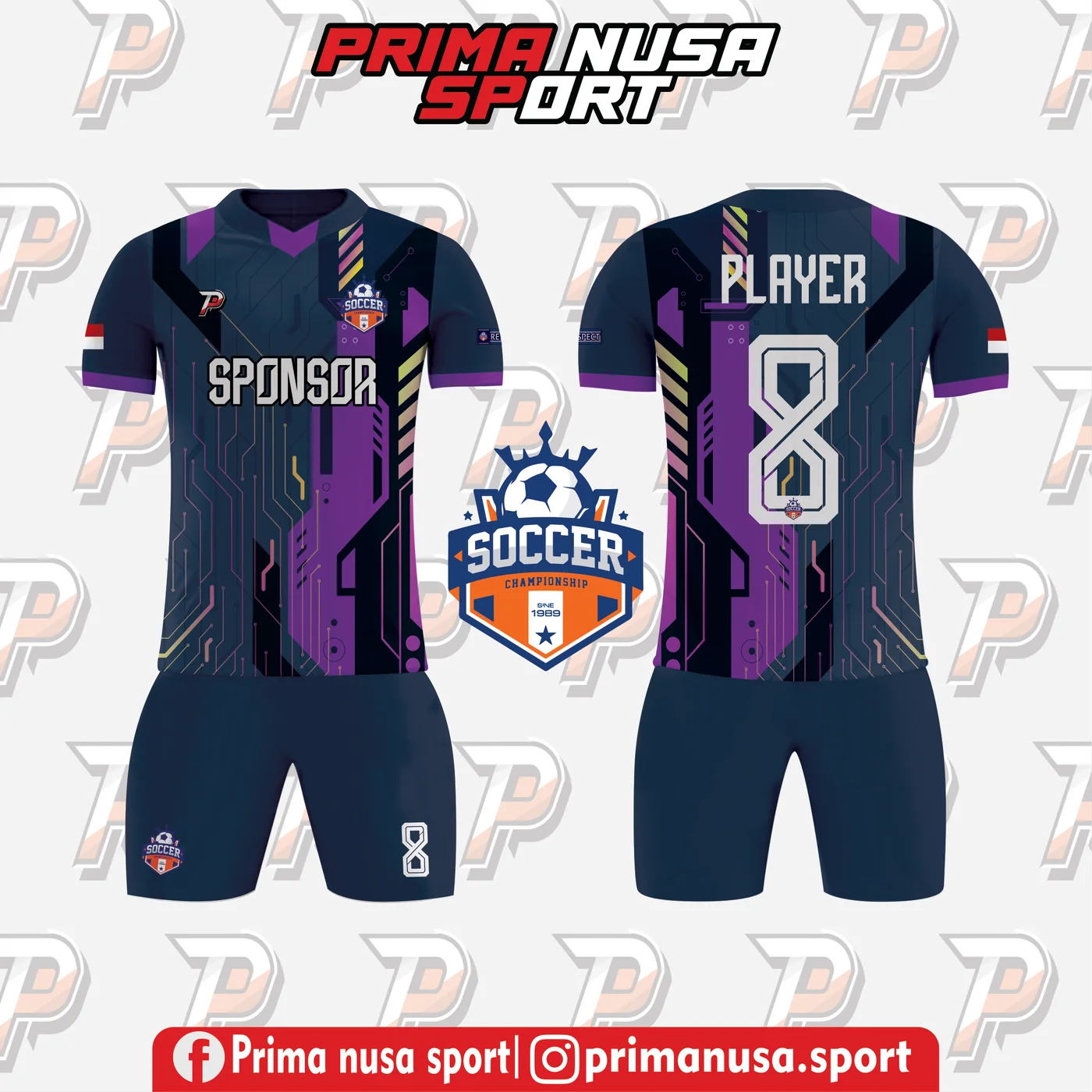 Jersey Cyber Circuit Pro D-61 Prima Nusa Sport